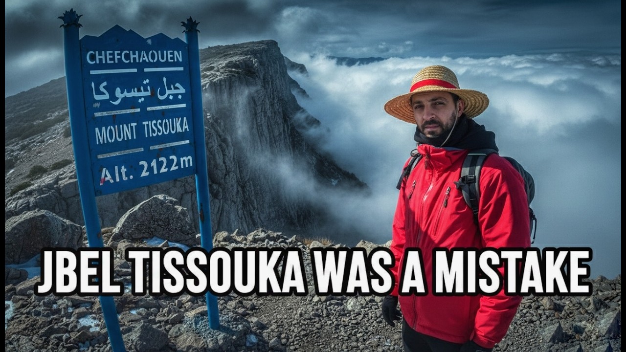 12 Hours in Jbel Tissouka 🔥 | أخطر طريق دوزتها فحياتي