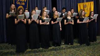 Sturgis High School choir at Rotary