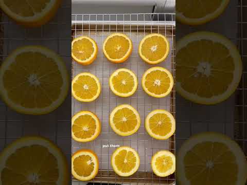 Dried Oranges! Perfect