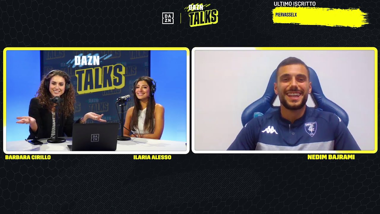 Nedim BAJRAMI tra Empoli, Nazionale e... Fantacalcio | DAZN TALKS | Serie A Tim