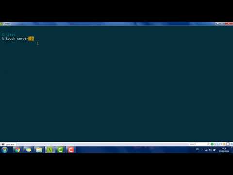 Command Line Touch