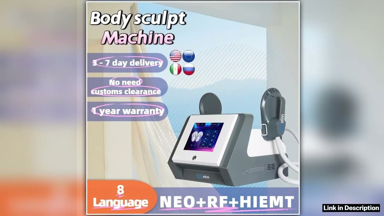 6500W NEO RF Professional EMS Body Sculpting Machine Sculpt Fat Burning Slimming Build muscles