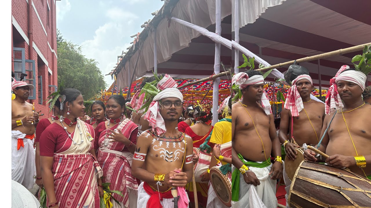 मुंडा छात्रसंग का करम नृत्य प्रतियोगिता 2025 | St Xavier College Ranchi |