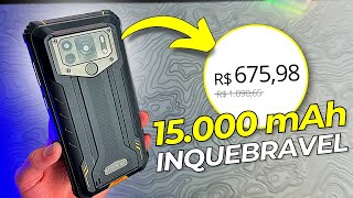 CELULAR INDESTRUTIVEL com 15.000mAh e custa R$700!!! - HOTWAV W10