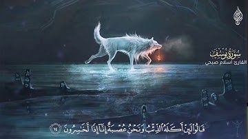قَالُوا لَئِنْ أَكَلَهُ الذِّئْبُ حالات واتساب قرآن كريم بصوت القارئ اسلام صبحي islam sophi