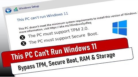 ⚠️ Fix "This PC Can’t Run Windows 11" – EASY Bypass TPM, Secure Boot, RAM & Storage (2025)