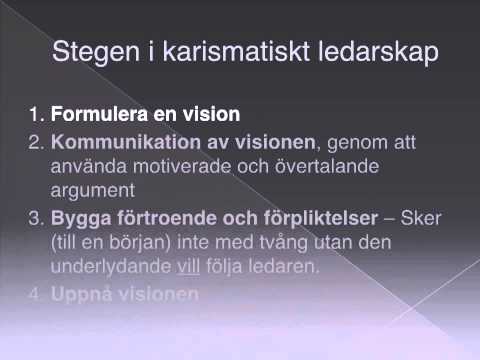 Video: Vad är den karismatiska ledarskapsteorin?