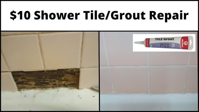 Lykia Grout | Tile Grout Paint & Repair Kit for Bathroom , Shower Floor |  Renew and Refresh Filler Tube | Fast Drying Grout Repair Kit | 12,3 oz 