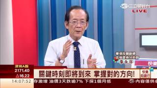 李永年-1103 周二提醒連兩天長黑 明期待收紅∣快樂向錢行∣三立財經台CH88