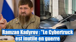 Tesla Cybertruck : Kadyrov expose un échec surprenant