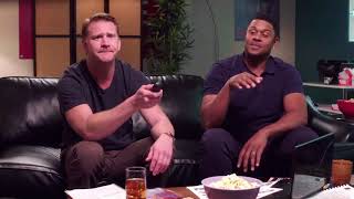 Dash Mihok & Pooch Hall of Ray Donovan discover the Roku Feed