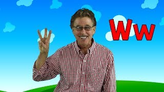 Letter W | Sing and Learn the Letters of the Alphabet | Learn the Letter W | Jack Hartmann