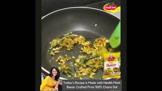 Authentic & Tasty Pithala with Health Mark Besan – A Perfect Maharashtrian Delight!  #healthmark