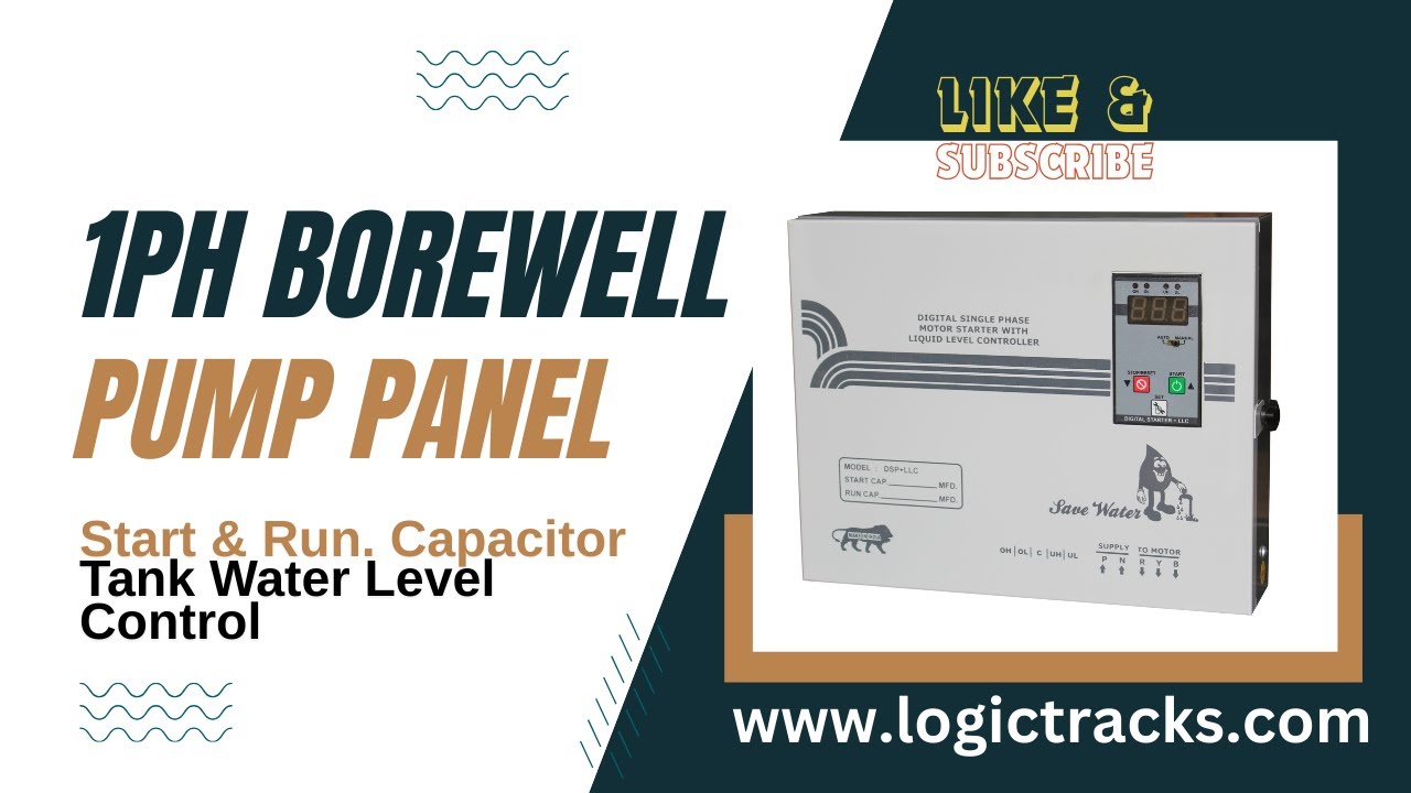 single phase borewell panel 