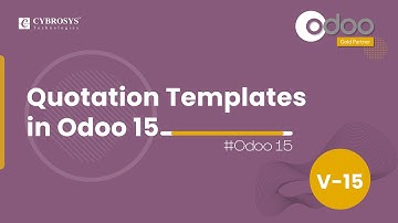 How to make Quotation Templates in Odoo 15 | Odoo 15 Sales | Odoo 15 Enterprise Edition