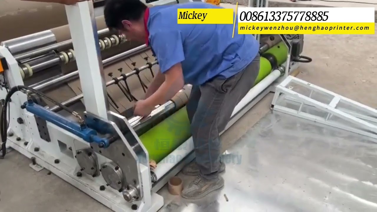 jumbo paper roll slitting machine