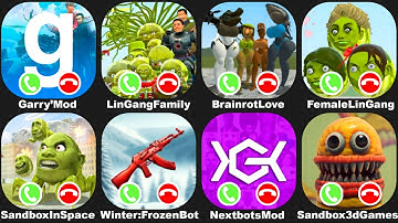 ALL LIN GANG MELON FAMILY,SANDBOX IN SPACE,NEXTBOTS IN PLAYGROUND MOD ITALIAN BRAINROT Garry