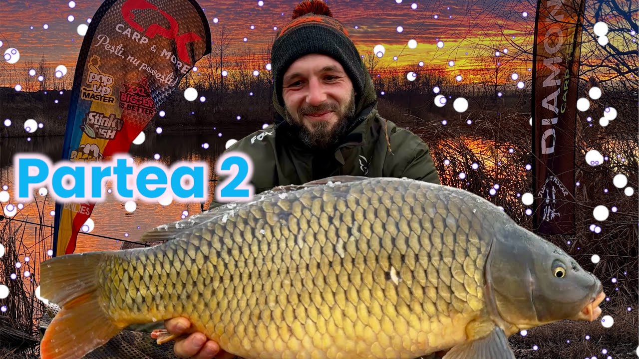 2️⃣🎣PESTI SI GHEATA!🥶 Pescuit la limita REZISTENTEI pe Nicmar Clinceni!