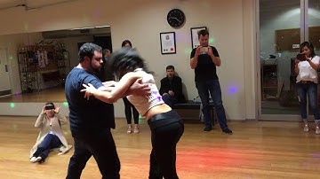 Brad and Nathalia Zouk Demo