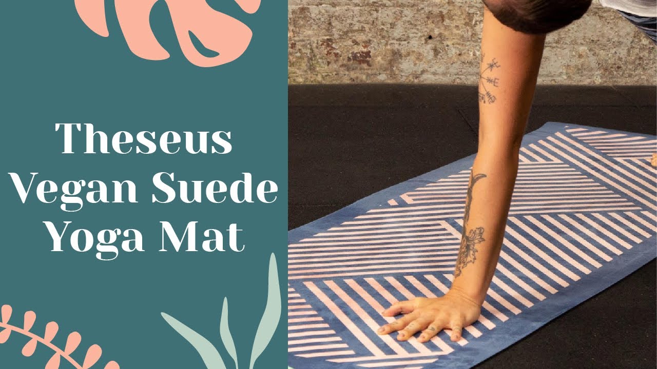 Theseus Luxury Vegan Suede Yoga Mat 