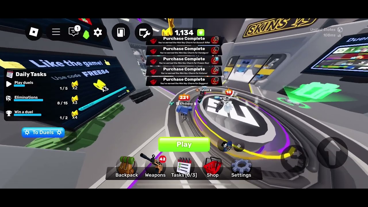 BUYING KEYTANA IN RIVALS - YouTube