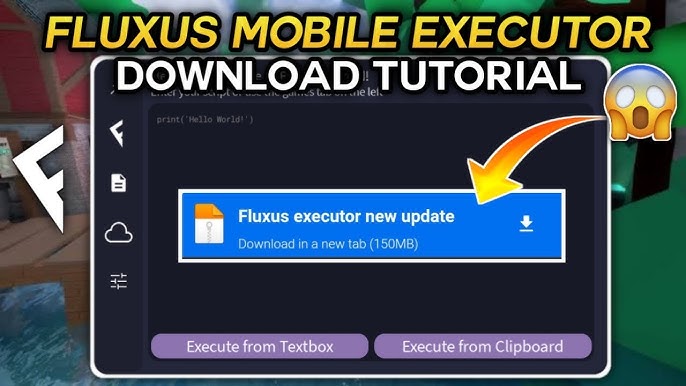 Fluxus Executor APK v7 (Roblox) Download New Update Mobile 2023