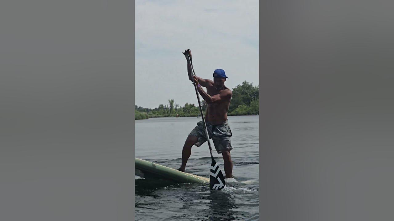 PADDLEBOARD,  GUFFY  paddle spear,  FREESTYLE  #fyp #viralvideo #freestyle #paddleboarding
