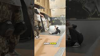 No Knee Pads @trogarmy  Thanks for all your help to get better. #skatebaording #amec #engineering