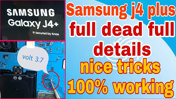 Samsung j4 plus dead solution | Samsung j4+ full dead problem|  Samsung j4+ not turning on fix