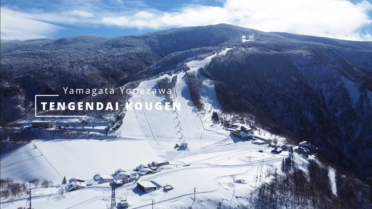 2022/12/27 天元台高原スキー場 極上ドライパウダーの各コースを上から下まで一気に滑走してご紹介！！