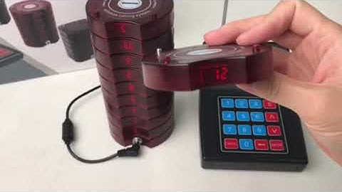 Retekess guest paging system for restaurant SU 668