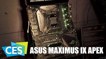 CES 2017: Is the ROG Z270 Apex the most unique mobo ever?