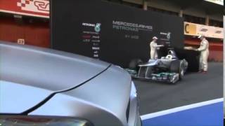 Michael Schumacher   Mercedes Benz 2013 SL63 AMG