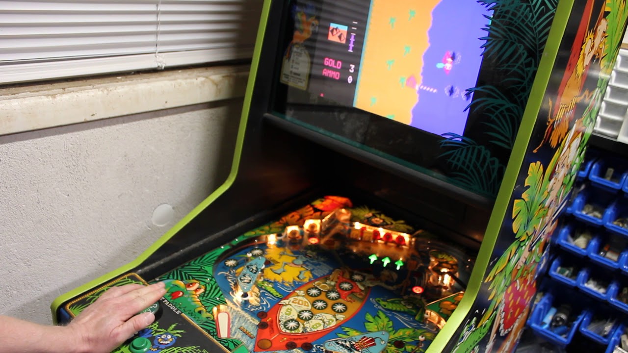 1983 Bally GRANNY and the GATORS pinball/arcade machine hybrid YouTube