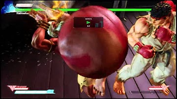 SFV ryu parry training