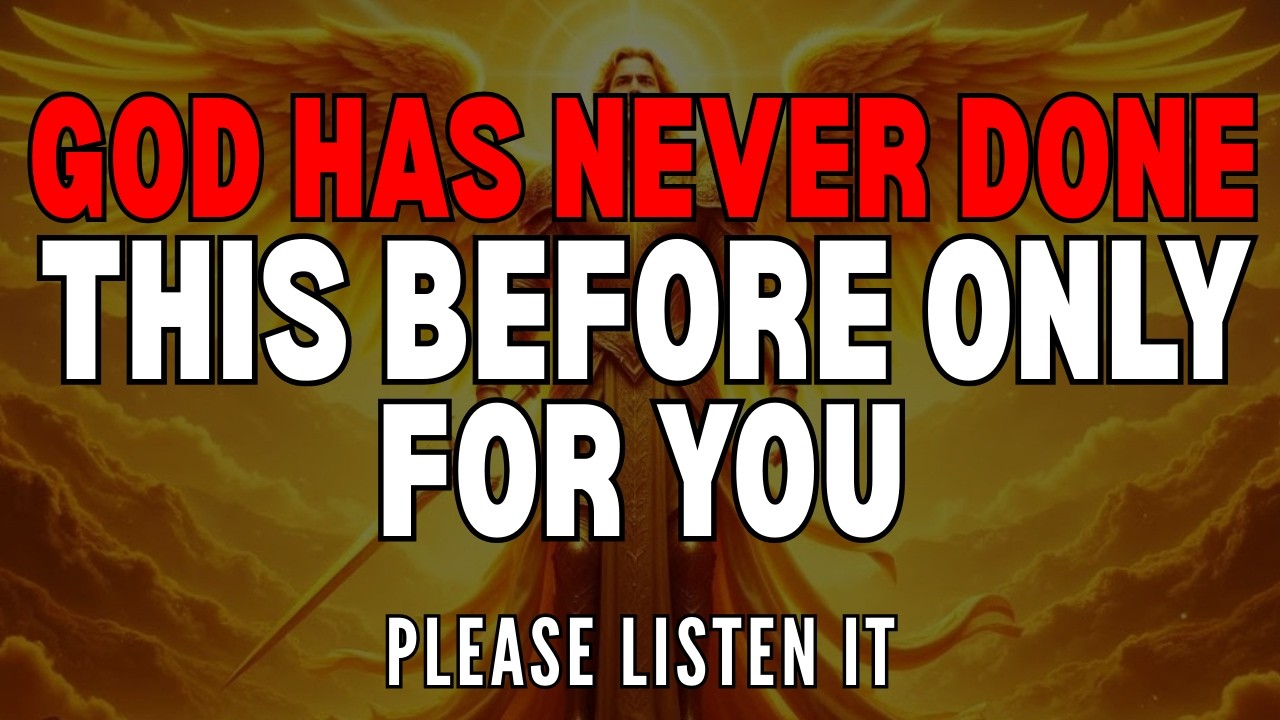 Chosen One: God Has Never Said This Before — And He Said It To You
