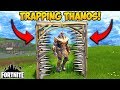 Killing thanos with a trap  fortnite funny fails and wtf moments 191 daily moments