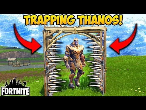 Killing THANOS With A TRAP! - Fortnite Funny Fails and WTF Moments! #191  (Daily Moments) - YouTube