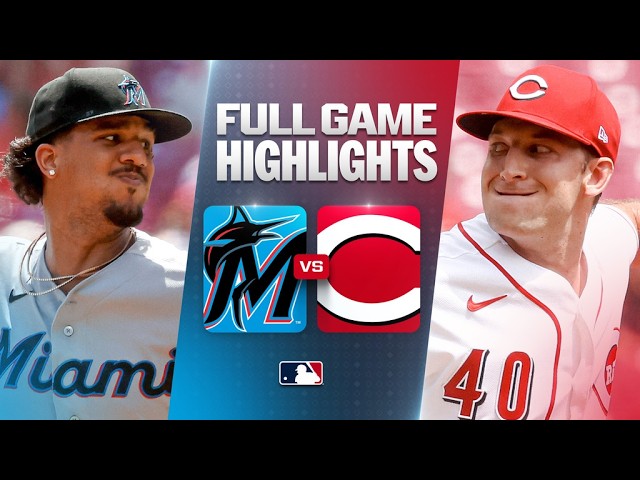 MARLINS vs. REDS: Official Full Game Highlights (August 16) | 2026 MLB Season
