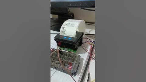 arduino c impressora térmica