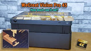 WeCreat Vision Pro 45  Cut Testing