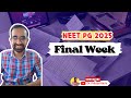 NEET PG 2025 – Do This in Last 7 Days for Maximum Marks! 🎯 #neetpg #neetpg2025