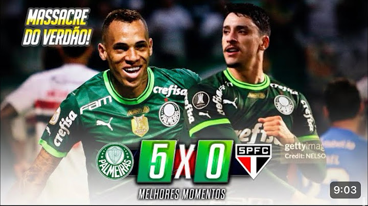 Palmeiras 5 x 0 São Paulo | Melhores Momentos | Brasileirão 2023