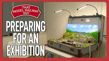 Een modelspoorbaan voorbereiden voor een tentoonstelling! - Gofod Tynn - 009 Modelspoorbaan in ee...