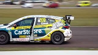 BTCC 2022: Thruxton (August) - Race 3 slowing down lap