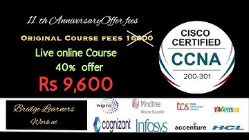 Computer and Networking course | Bridge Technologies | 9884861719