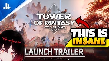 THIS IS A MASTERPIECE!! Tower of Fantasy PS Launch Trailer!