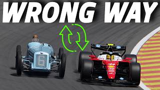 Can ANY F1 Era Take Eau Rouge BACKWARDS Flat Out