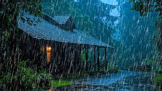 Rain Sounds For Sleep  Natural Rain U0026 Gentle Thunder For Calm Mind And Concentration