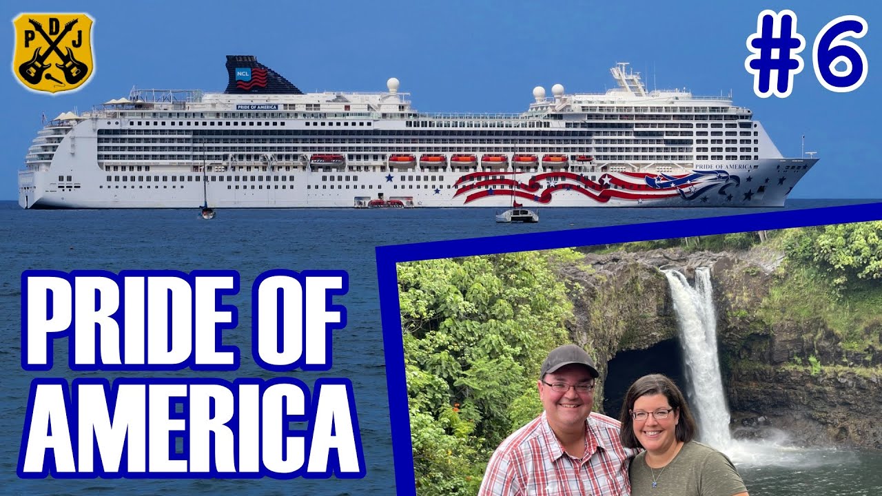NCL Pride Of America Pt.6 - Kilauea Overlook, Steam Vents, Shave Ice, Rainbow Falls, Cadillac Diner